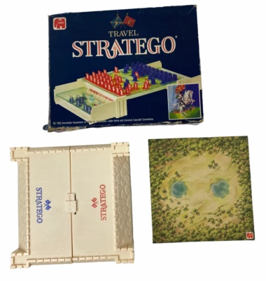 Travel Stratego Jumbo Vintage 90er Reisespiel Mitbringspiel 1992 Strategie Game - Bild 1 von 4