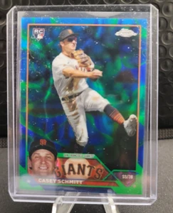 2023 Topps Chrome Rookie Card Casey Schmitt RC /125 - San Franciso Giants - Picture 1 of 2