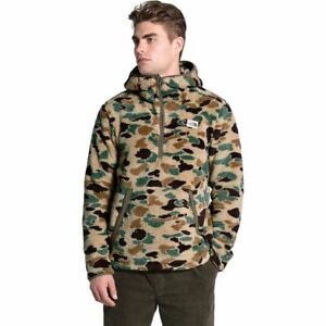 New Mens The North Face Campshire Sherpa Fleece Hoodie Hooded Jacket Coat