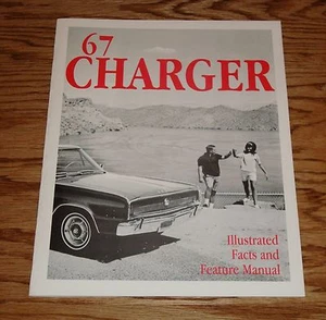 1967 Dodge Charger Illustrated Facts & Feature Manual 67 - Picture 1 of 1