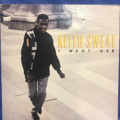 KEITH SWEAT - I WANT HER - 12" VINYL SINGLE - Image 1 of 3