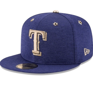 NEW ERA TEXAS RANGERS SE 2017 ALL STAR GAME BLUE 59FIFTY CAP Size 7 - Picture 1 of 3
