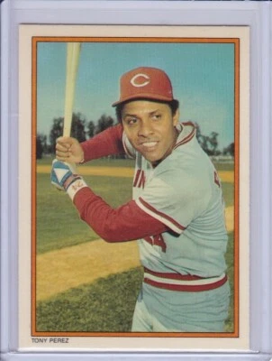 Tony Perez 1985 Topps Circle K Baseball Card 28 Grade NMMT - Image 1 of 2