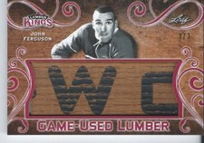 2017 Leaf Lumber Kings JOHN FERGUSON 3/3 Red Stick Game Used Lumber #GUL-20