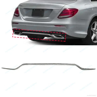 Rear Bumper Molding Trim For Mercedes Benz E E300 E400 W213 Sport PKG 2016-2020 - Image 1 of 4