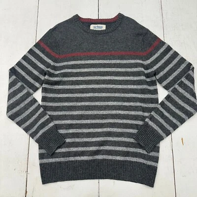 Suéter Urban Pipeline Gris Rojo Rayas Manga Larga Cuello Redondo Para Hombre Talla Mediana Foto 1 de 4