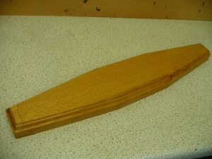 Modellsockel / Sockelbrett   Buche geölt 485x95x27mm (Achteckig lang) - Bild 1 von 9