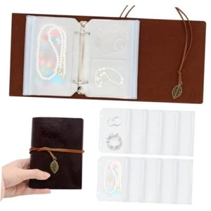 Jewelry Storage Book Travel Jewelry Organizer Case for Earrings Necklace - Picture 1 of 7
