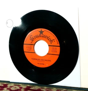 Al Kasha – Teardrops Are Falling - 1960 7" Single 45RPM - Rock Pop - EX - Picture 1 of 2