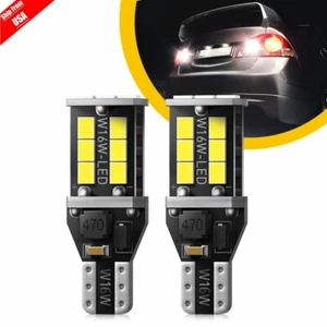 AUXITO For T15 921 912 W16W 906 LED Reverse Back Up Light Bulb Super White 6000K - Picture 1 of 18