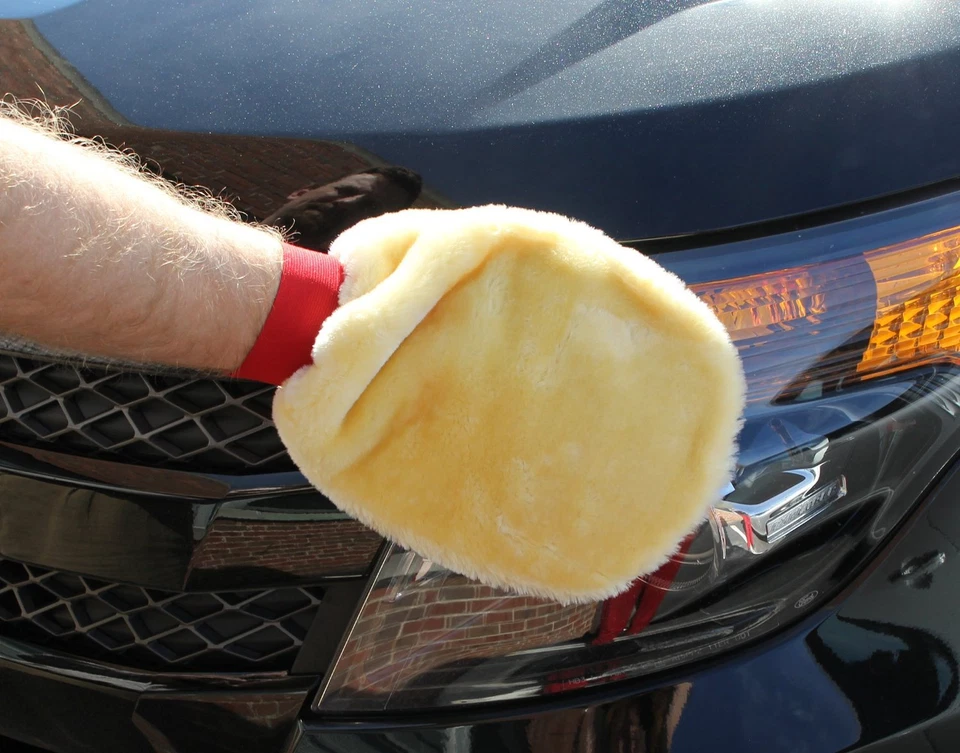 Guante de lavado de microfibra ultra suave de microfibra con detalles y lavado de autos profesional 6PK Foto 1 de 2