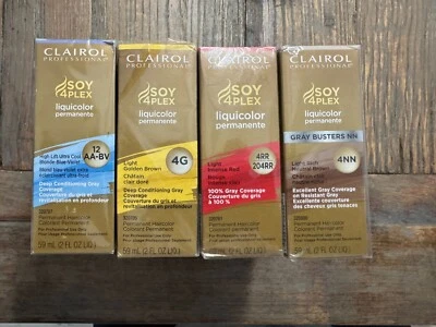 PACK de 6 Clairol Professional SOY4PLEX Liquicolor 2 oz (elige entre 4 colores) Foto 1 de 2