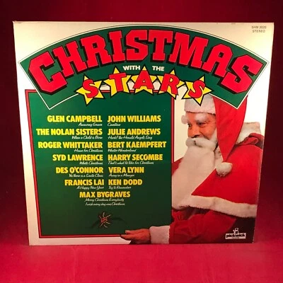 VARIOUS Christmas With The Stars 1979 UK festive vinyl LP Glen Campbell  Nolans - Image 1 of 4