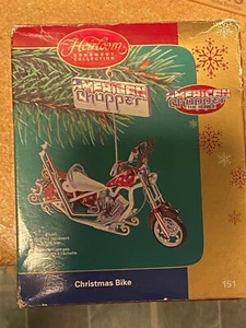 2005 Carlton Cards American Chopper Christmas Bike *NEW in Open Box* mmm1 - Picture 1 of 12