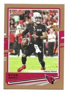 2020 Panini Donruss Photo Variation Press Proof Bronze Kyler Murray #19 - Picture 1 of 2