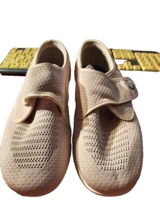 ¡NUEVO! Orthoshoes Edema Malla Transpirable Ligero Tenis Gris Claro Talla 8.5 - Imagen 1 de 9