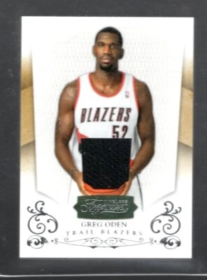 2010 Timeless Treasures Materials #22 Greg Oden 52/99 Game Used Jersey Number - Image 1 of 2
