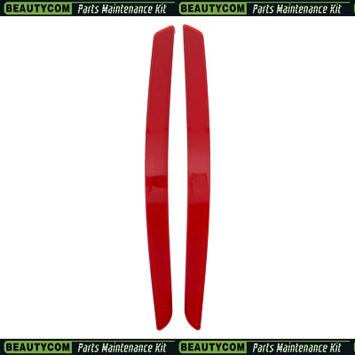 Pair of Rear Bumper Reflectors Fits for 2014 - 2015 Kia Optima Left & Right New - Image 1 of 4