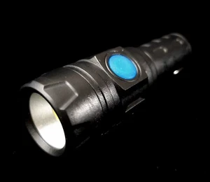 LED Flashlight Compact Mini Super Bright Car Cigarette Lighter Rechargeable 12V - Picture 1 of 2