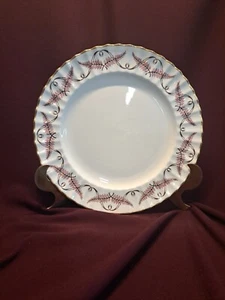 Ferncroft 10.5” Dinner Plate Royal Worcester PINK & White - Picture 1 of 10
