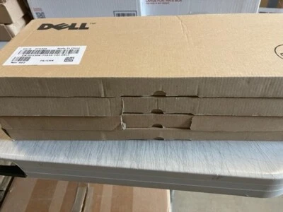 NEW,  LOT OF 4,  0Y530K,  Dell French Canadian Black Computer USB Slim Keyboard - Image 1 of 4