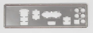 Intel DH67VR - ATX Blende Slotblende IO Shield Slotblech (#22275) - Bild 1 von 1