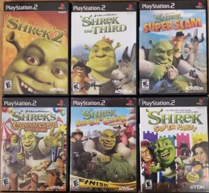 Shrek games (Playstation 2) Ps2 Tested - Picture 1 of 8
