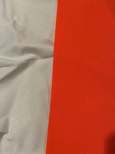 HIGH VISIBILITY ORANGE 1000D DWR COATED CORDURA FABRIC BY THE 1/2 YARD 60"WIDE - Picture 1 of 2