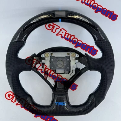 Ajuste para Honda S2000 1999-2009 LED volante de fibra de carbono Foto 1 de 4