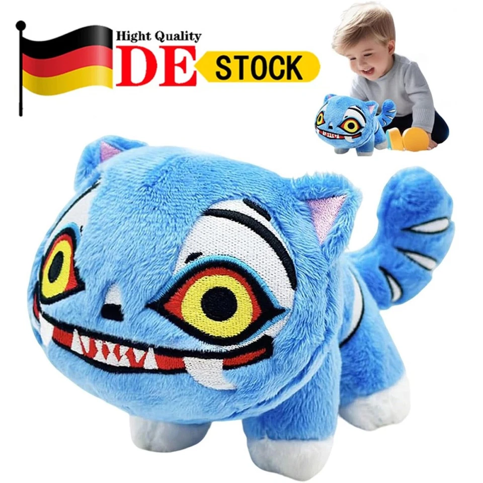 KEINE MARKE, INOFFIZIELLES PRODUKT Kpop Demon Hunters Derpy Tiger Plush Doll Stuffed Deco Toy Kids Birthday Gifts