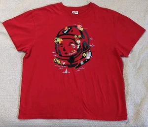 Billionaire Boys Club Caribe Tee Summer Collection 2XL Red Helmet  - Picture 1 of 5