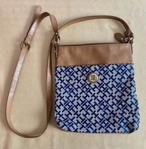 Tommy Hilfiger Womens Crossbody Zip Top Handbag - Picture 1 of 8