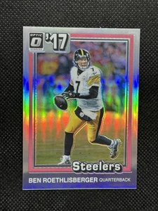 2017 Donruss Optic Ben Roethlisberger 1981 Tribute #15 - Picture 1 of 2