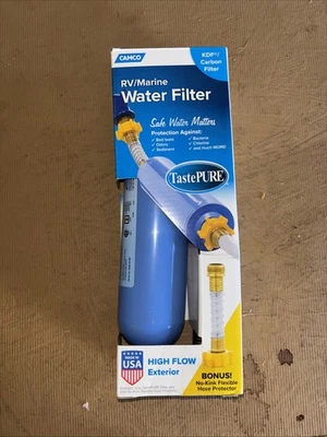 CAMCO 40043 Tastepure Water Filter with Flexible Hose Protector - Image 1 of 2