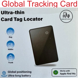 Smart Wallet Tracker Card Anti-loss Thin Wallet Finder Locator Rechargeable Slim - Picture 1 of 14