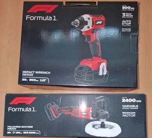 Formula 1 Akku Poliermaschine + Akku Schlagschrauber NEU - Bild 1 von 7
