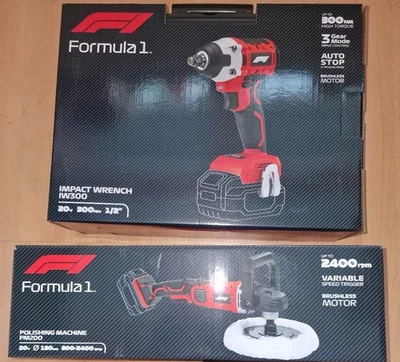 Formula 1 Akku Poliermaschine + Akku Schlagschrauber NEU - Bild 1 von 4