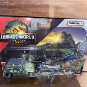 2025 Matchbox Jurassic World Rebirth Tyranno-Hauler Neu in OVP - Bild 1 von 15