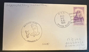 USS Staten Island (AGB-5) - Operación Deep Freeze II - Antártida 1956 - Imagen 1 de 3