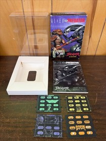 Alien VS Predator (Atari Jaguar) Box Manual W/ 4 Overlays