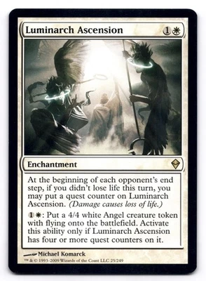 Luminarch Ascension NM Zendikar 25/249 MTG Regular - Image 1 of 2
