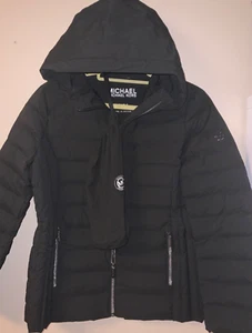 MICHAEL KORS Black Down Quilted PACKABLE JACKET Sz M Wmns NWT$220 - Picture 1 of 10