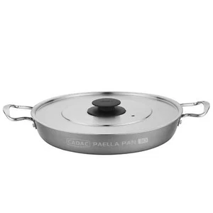 Cadac Safari Chef Stainless Steel Paella Pan 30 with Lid - Picture 1 of 5