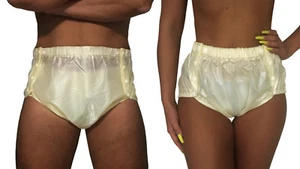 PVC Knöpferhose 4201V VERSCHWEIßT 0,20mm Inkontinenzslip Windelhose Gummihose - Bild 1 von 3