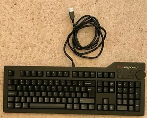 UK Das Keyboard 4 Professional Mac Cherry MX Blue Mechanical Switches UK Layout - Picture 1 of 2