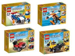 LEGO® Creator Set 31027+ 31028+ 31040+ 31041 NUEVO EMBALAJE ORIGINAL NUEVO SIN PRECIO EN CAJA - Imagen 1 de 12