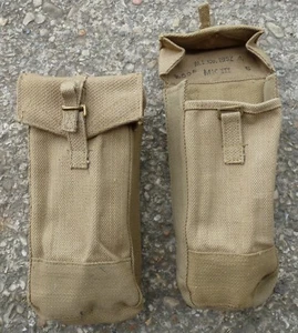 1937 Pattern Basic Ammo Pouches x 2 - Unused - Picture 1 of 3