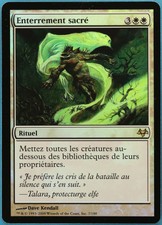 Hallowed Burial FOIL Eventide (FRENCH) NM White Rare CARD (190912) ABUGames