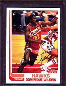 Dominique Wilkins HAWKS Topps ARCHIVE DRAFT PICK HOF - Picture 1 of 1