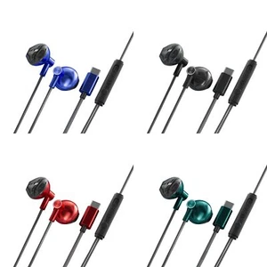 USB C Type C Earphones Wired Headphones Eearbuds In-Ear - Zdjęcie 1 z 13